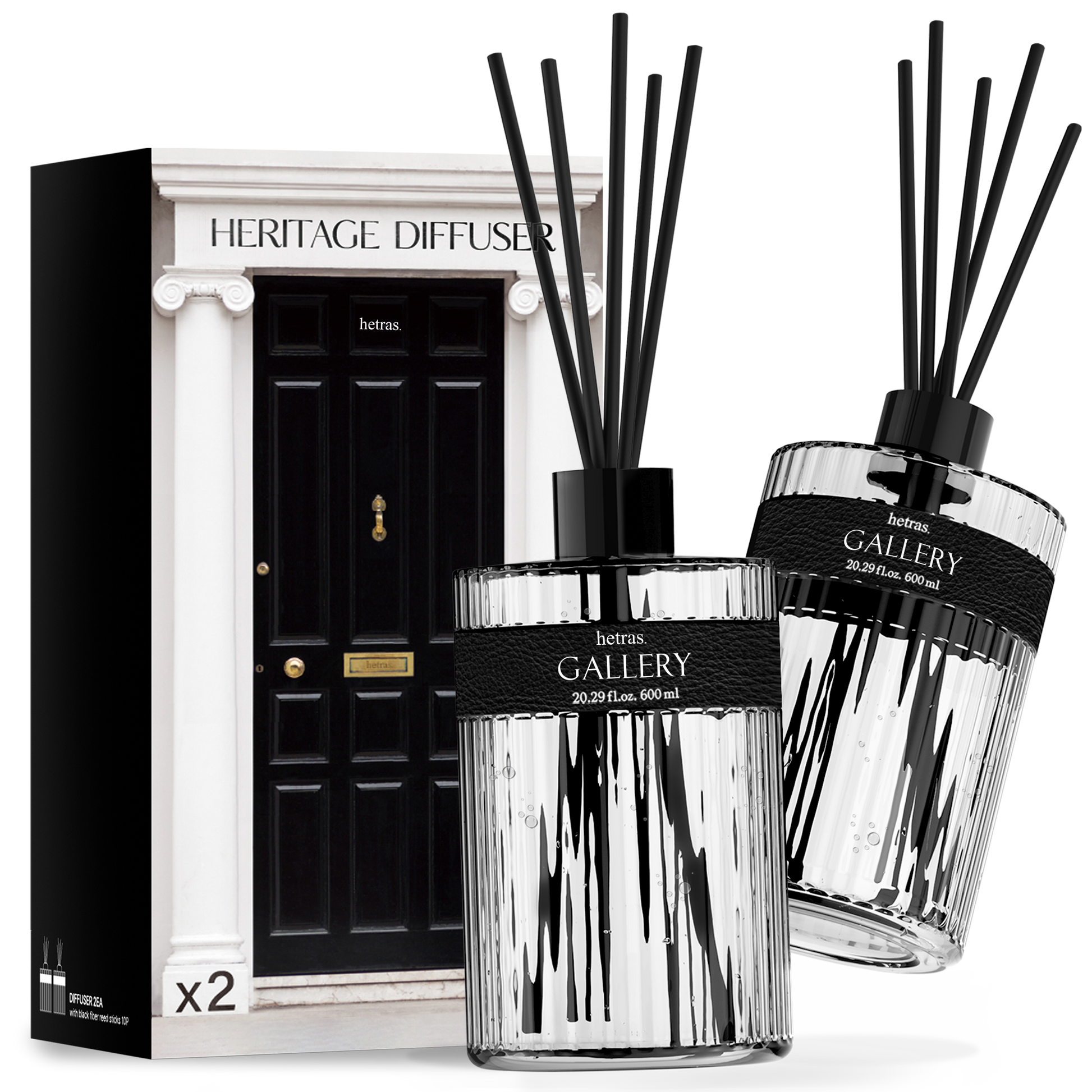 HETRAS Heritage Reed Diffuser 600ml — Home Fragrance Hong Kong