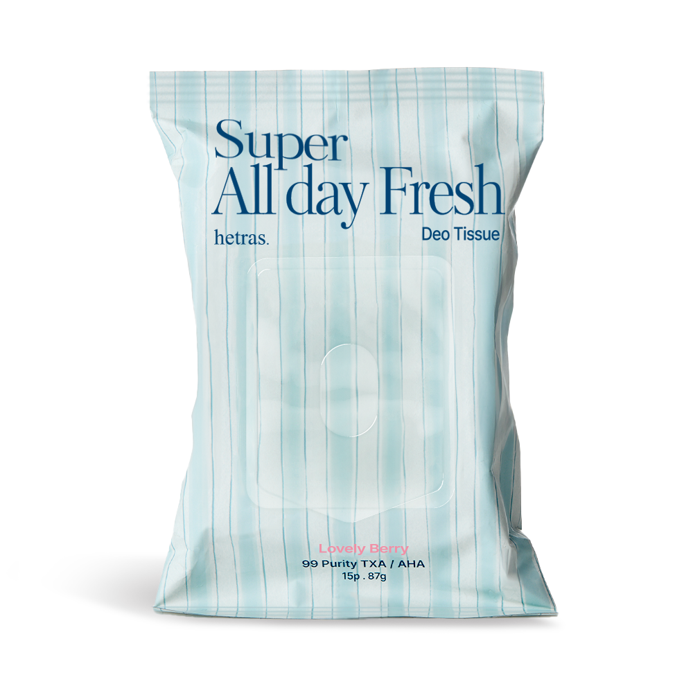 HETRAS Super All Day Fresh Deo Tissue — Body Care Hong Kong